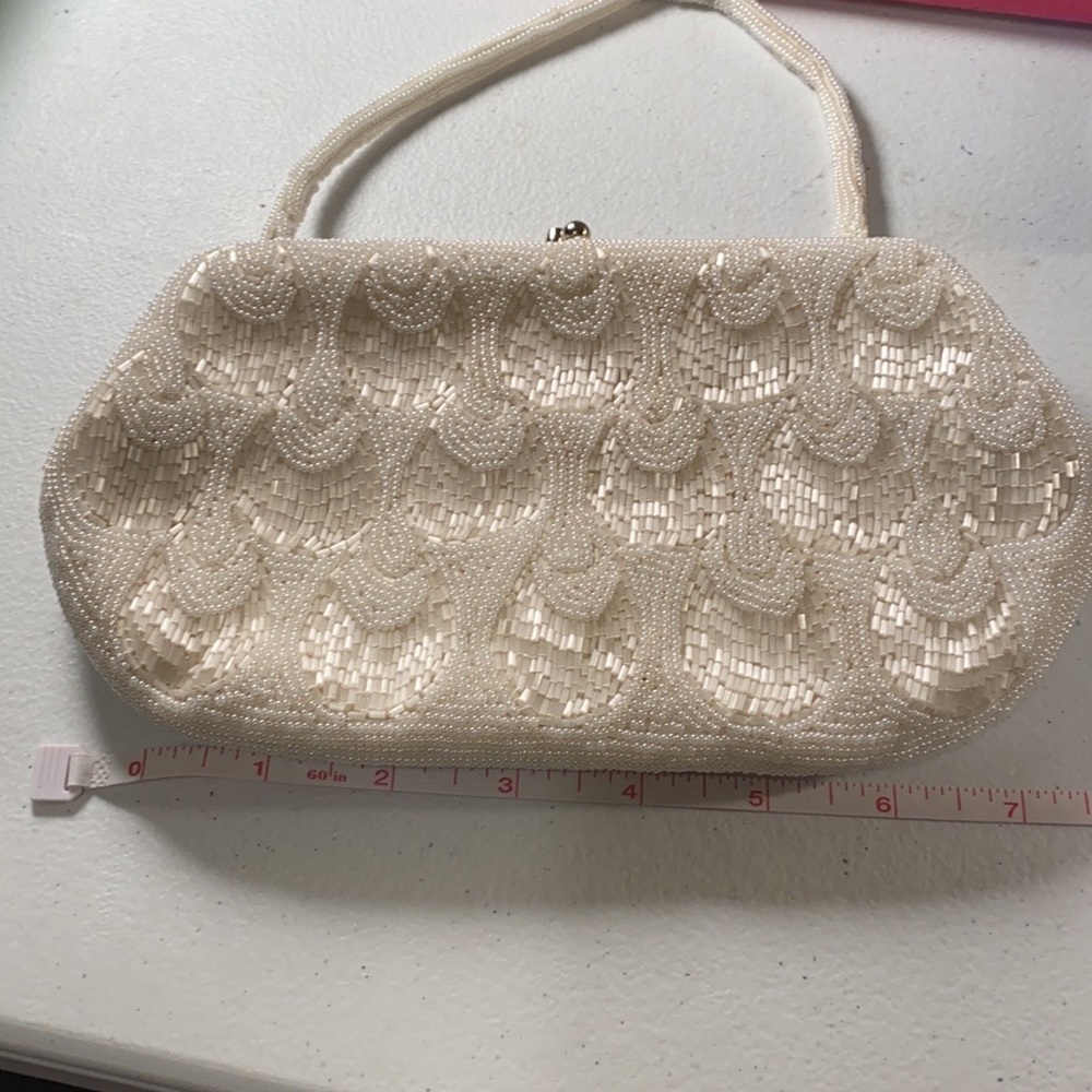 Vintage beaded clutch